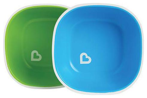 

Munchkin Multipurpose Bowls For Kids - Blue Green 2 pcs