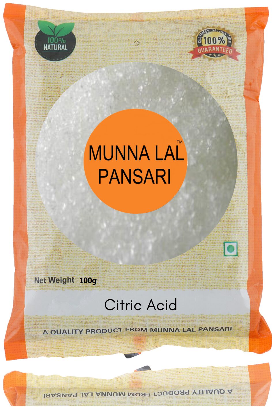 

Munna Lal Citric Acid Crystals Nimbu Satva Nimbu phool Lemon Salt Tatri 100g
