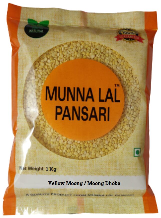 

Munna Lal Moong Dobha (Yellow Moong) 1 kg