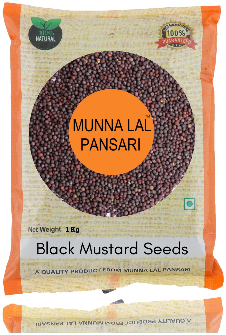 

Munna Lal Premium Quality Black Mustart Seeds Kali Rai 1 kg