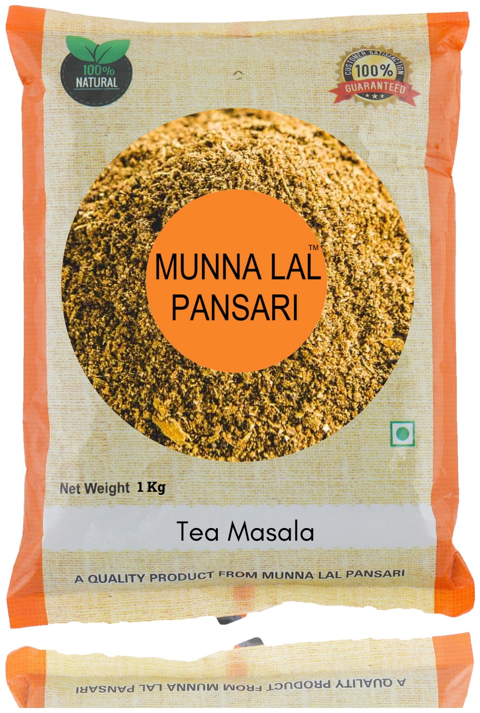 

Munna Lal Tea Masala- Black Pepper Ginger Cinnamon Cloves Cardamom Grounded Spices Mix Masala 1 kg