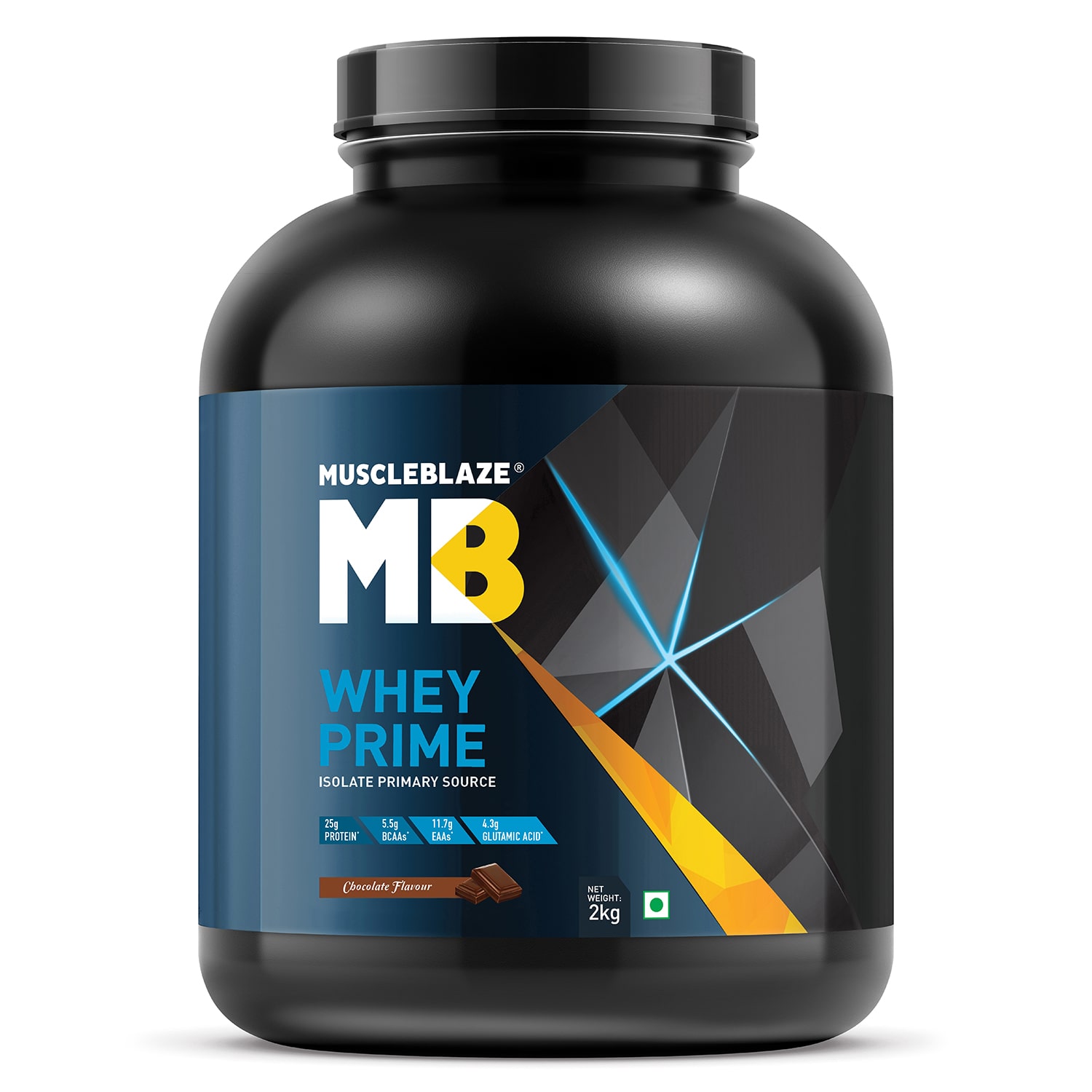 

MuscleBlaze Whey Prime 4 4 lb 2 kg - Chocolate