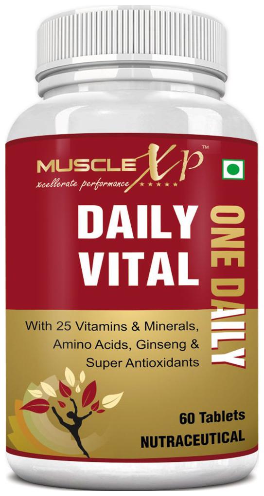 

MuscleXP Daily Vital (One Daily) Multi Vitamin - 60 Tablets