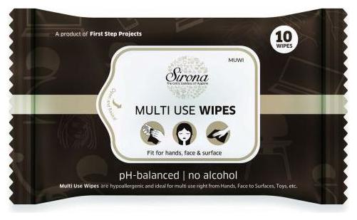 

MUWI Wet Wipes - Multi Use 10 pcs