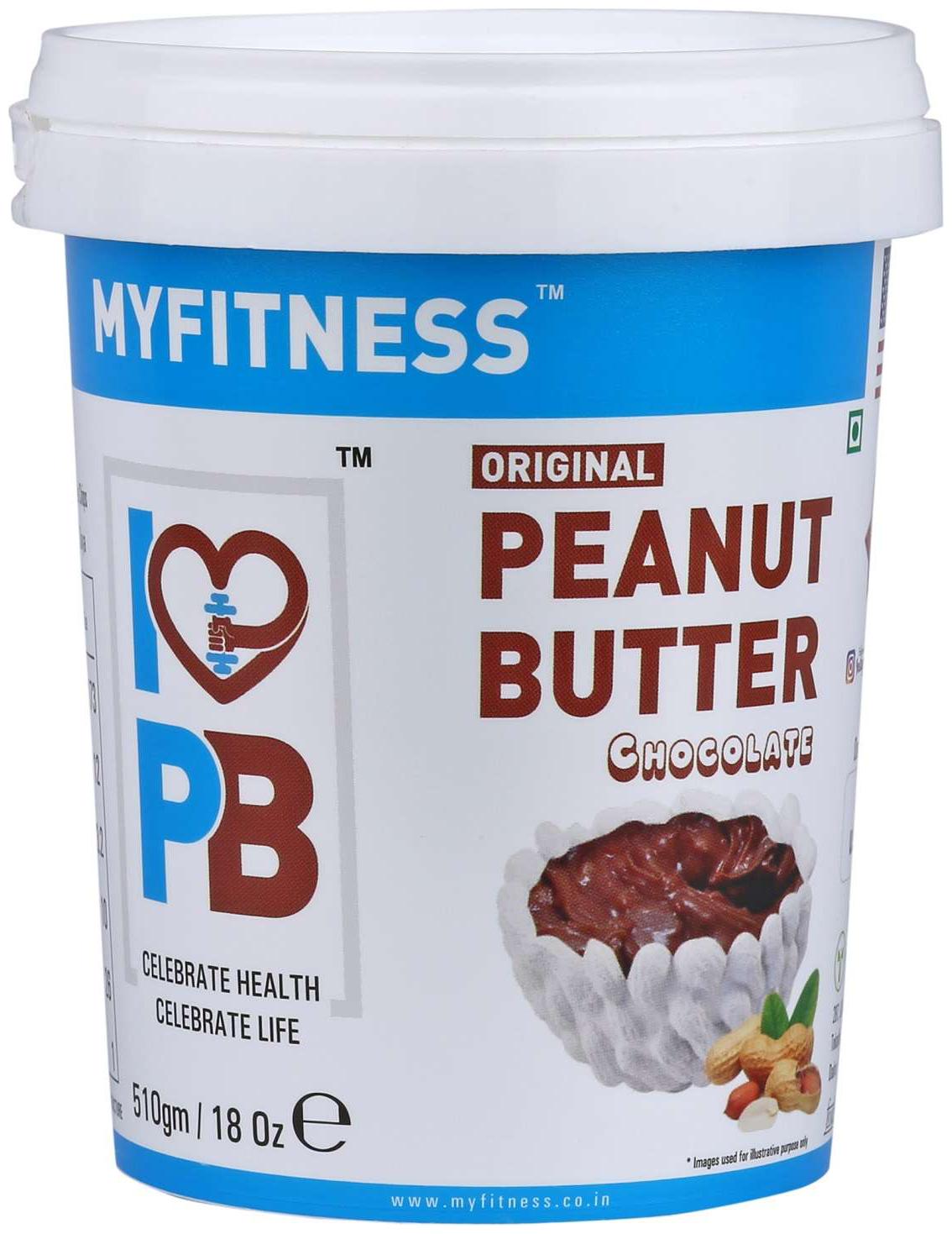

MYFITNESS PEANUT BUTTER 510g Chocolaty