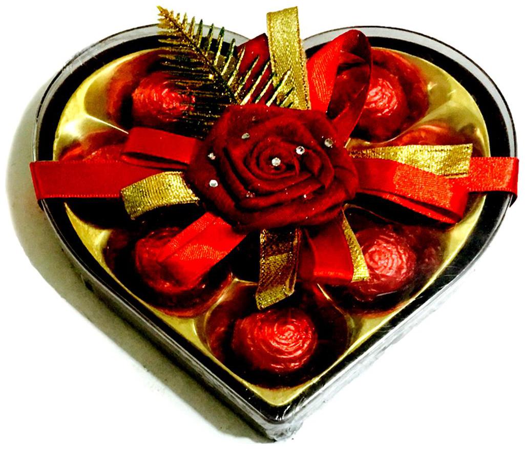 

Mystik Heart Shape Exotic 9pc Chocolate Gift Box