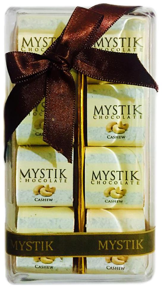 

Buy Mystik Dark chocolate cashewnut filled flavour chocolate online