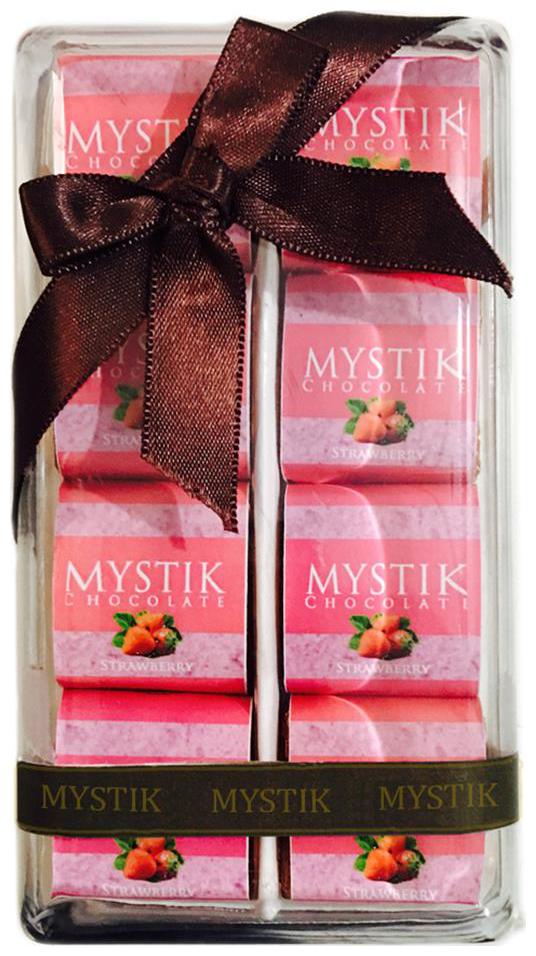 

Buy Mystik Strawberry flavour White chocolate online