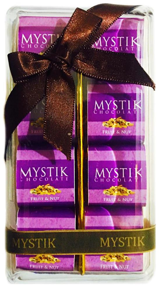

Buy Mystik Fruit and Nut flavour Dark chocolate online