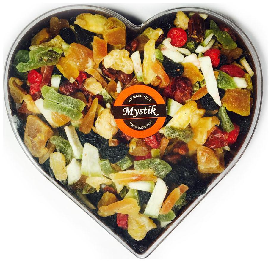 

Mystik Premium Fuit Mocktail Heart shape Pack of 350 g