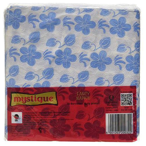 

Mystique Printed Fancy Napkin 50 Pulls