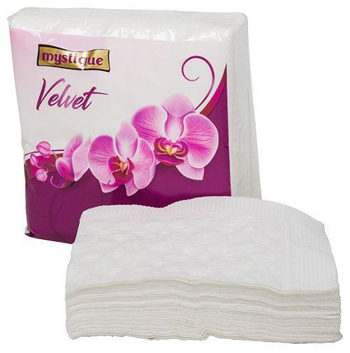 

Mystique Tissue Paper Napkin - Velvet 2 Ply 50 Pulls