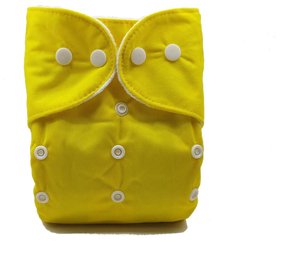 

Nabhasya Ease Living Solid Color Cloth Diaper (No Insert)-Yellow