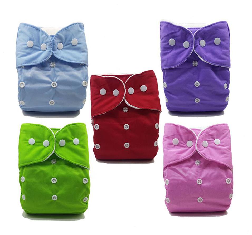 

Nabhasya Ease Living Solid Color Cloth Diaper Pack of 5 (1 pc each)