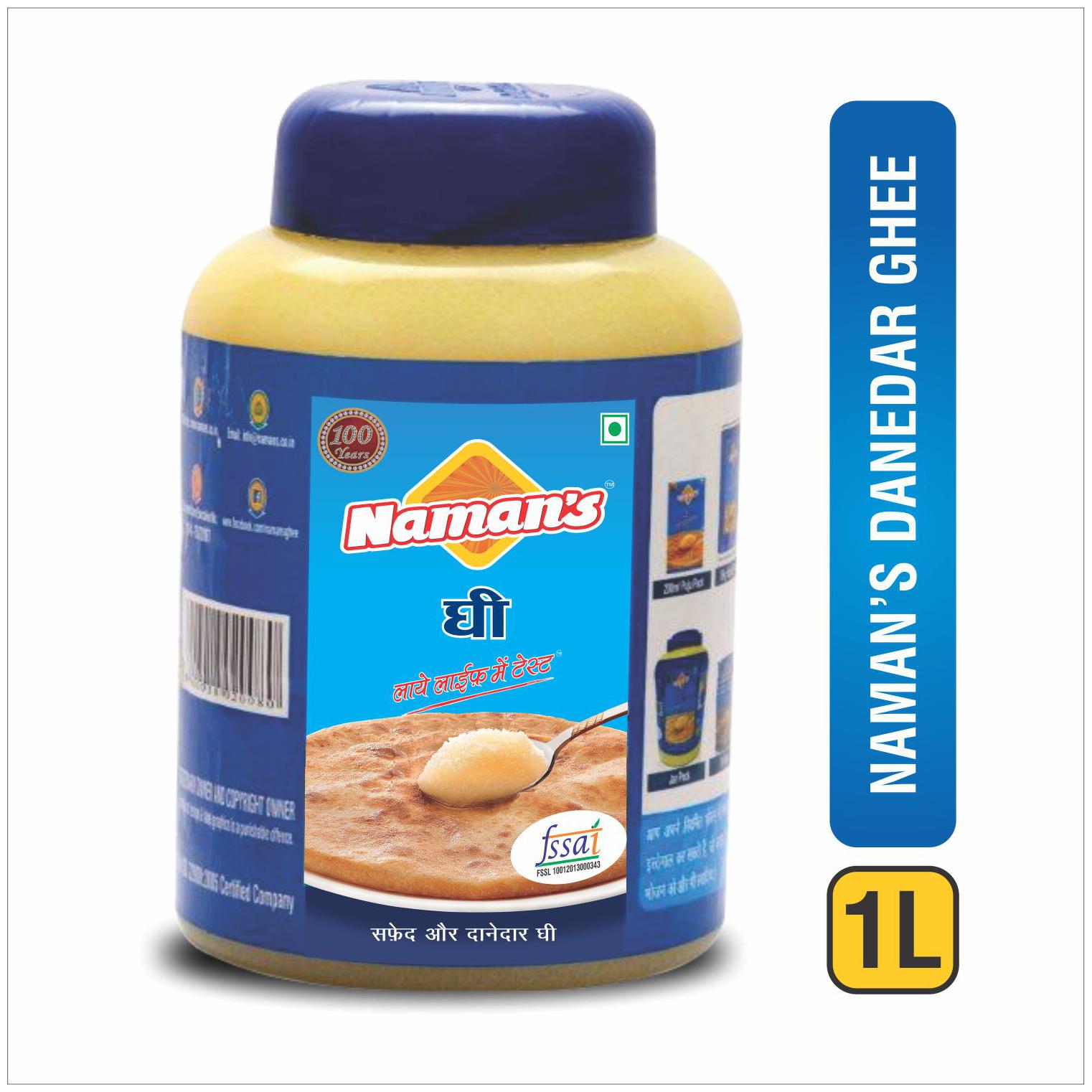 

Naman s Buffalo Desi Ghee Jar 1000 ml