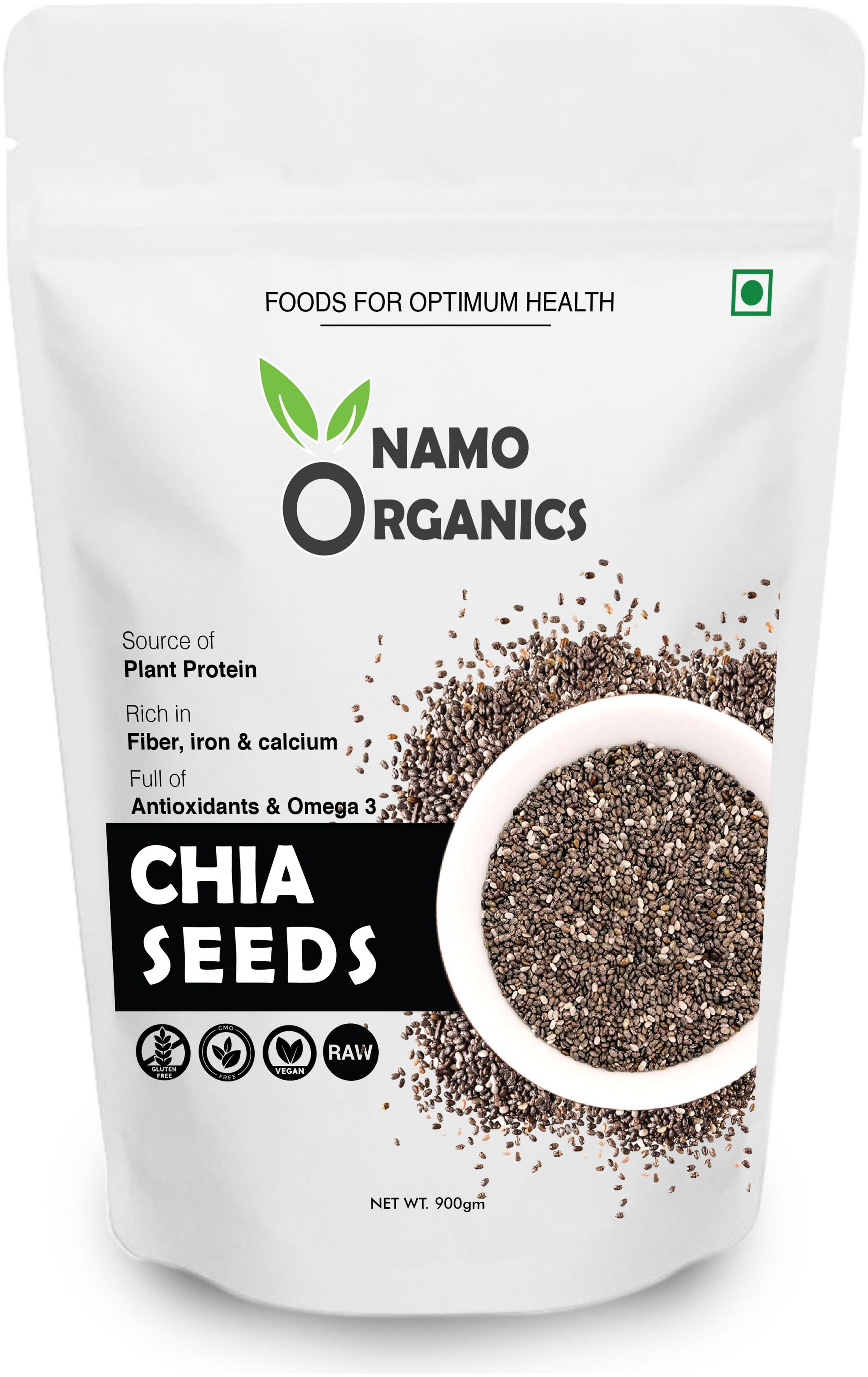 

Namo Organics Chia Seeds 900 g