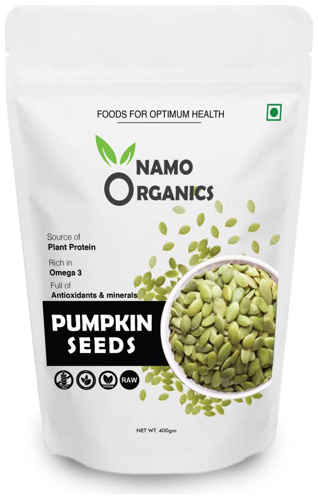 

Namo Organics Pumpkin Seeds - Protein Rich Superfood