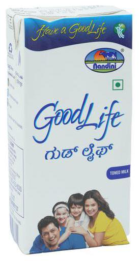 

Nandini Goodlife Toned Milk 1 L
