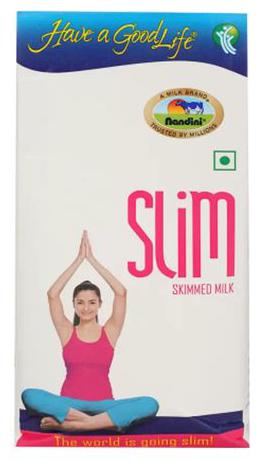 

Nandini GoodLife Slim Skimmed Milk 1 L