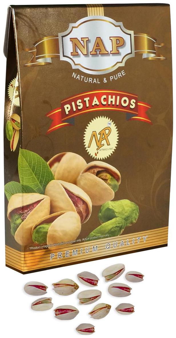 

NAP PREMIUM QUALITY PISTACHIOS (250 g)
