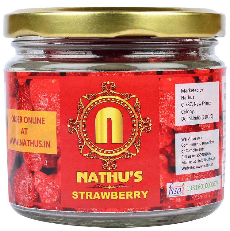 

Nathus Dried Strawberry -200g