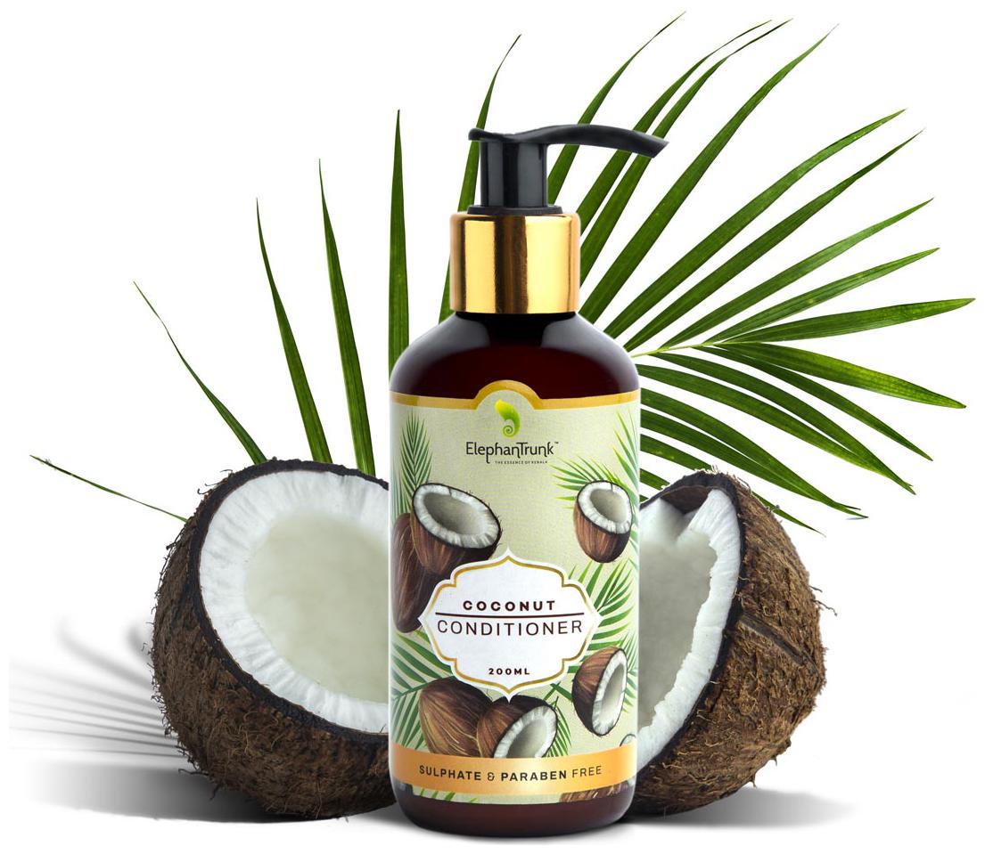 

Elephantrunk Natural Coconut Conditioner - Sulphur And Paraben Free