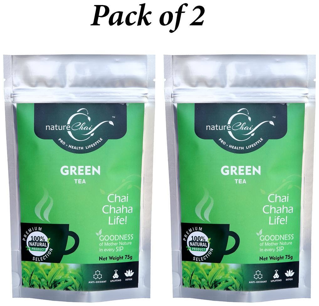 

Nature Chai Green Tea 75g (Pack of 2)