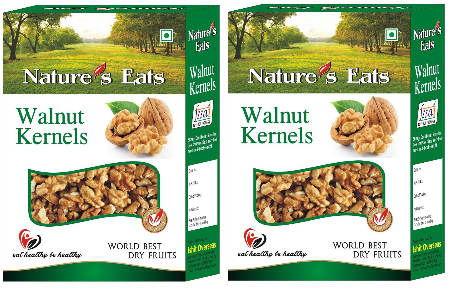 

Nature s Eats Royal Walnut Kernel Snow White 250g (Pack of 2)