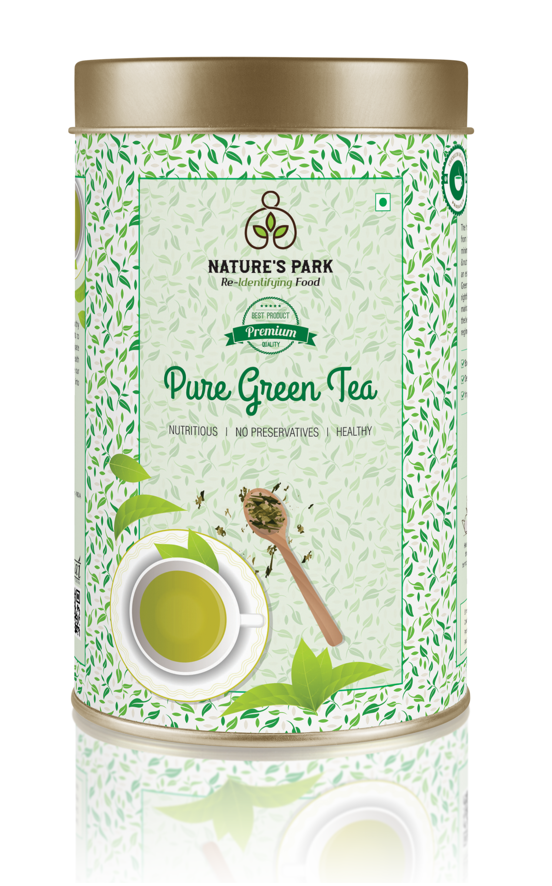 

NATURE S PARK Pure Green Tea 125g (Pack Of 1)