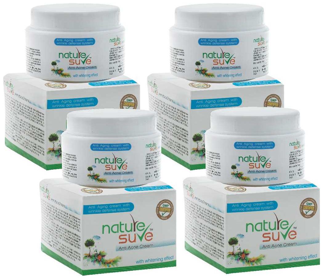 

Nature Sure Herbal Anti-Acne Cream 50g (Pack of 4)