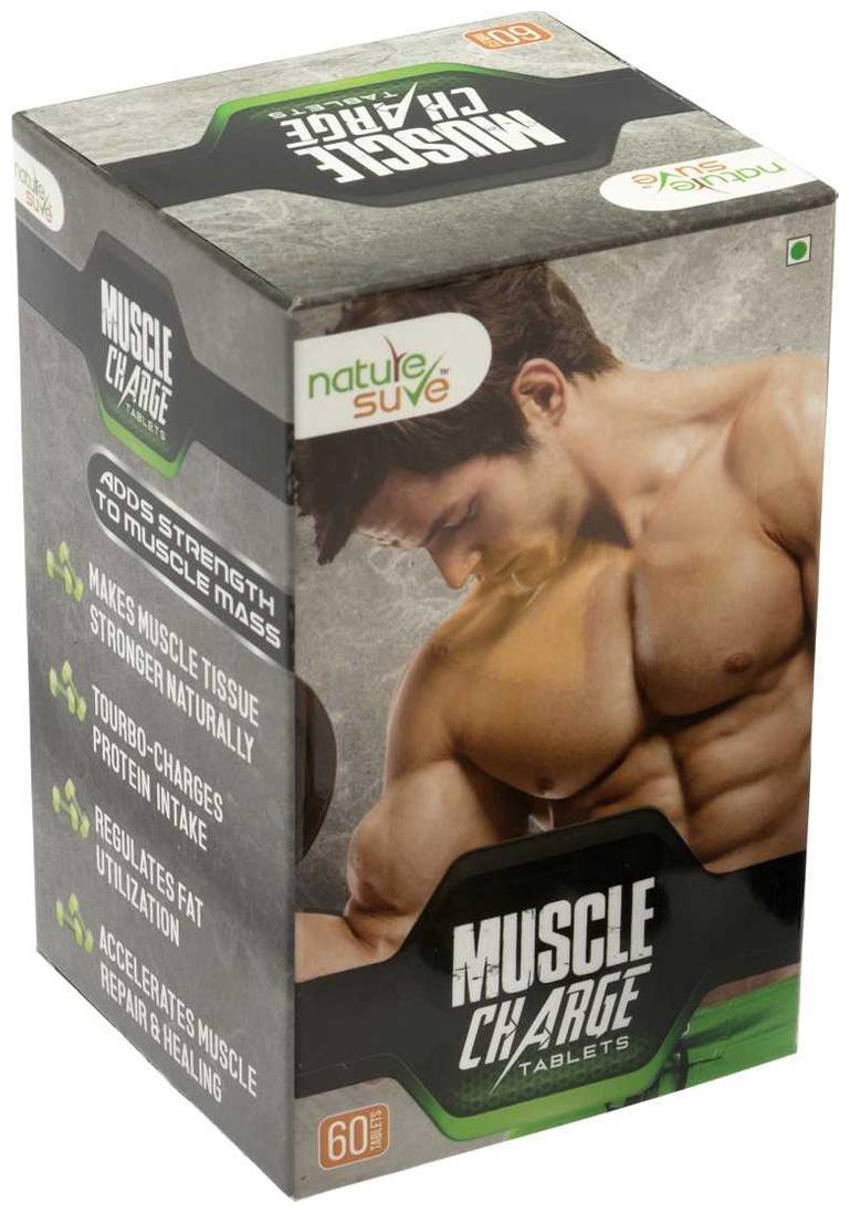 

Nature Sure Muscle Charge Tablets for Men 1 Pack (60 Tablets)