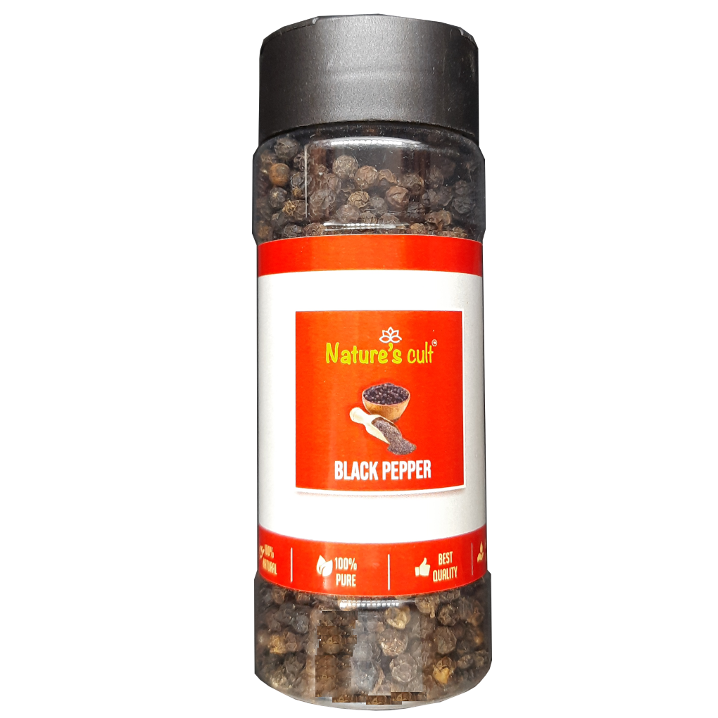 

Natures Cult Black Pepper Whole Kali Mirch Sabut 200g (Pack of 1)