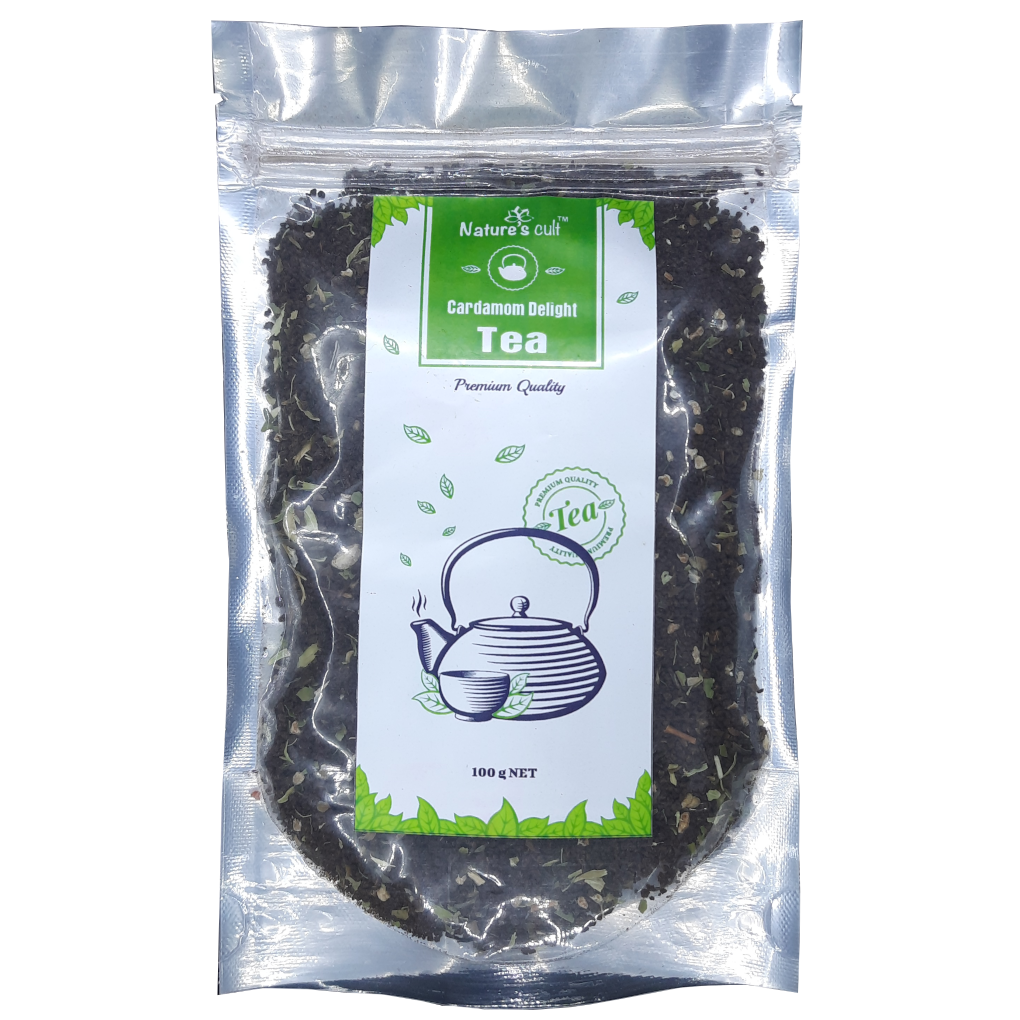 

Natures Cult Tea Cardamom Delight 100g Home Spices Blend Chai