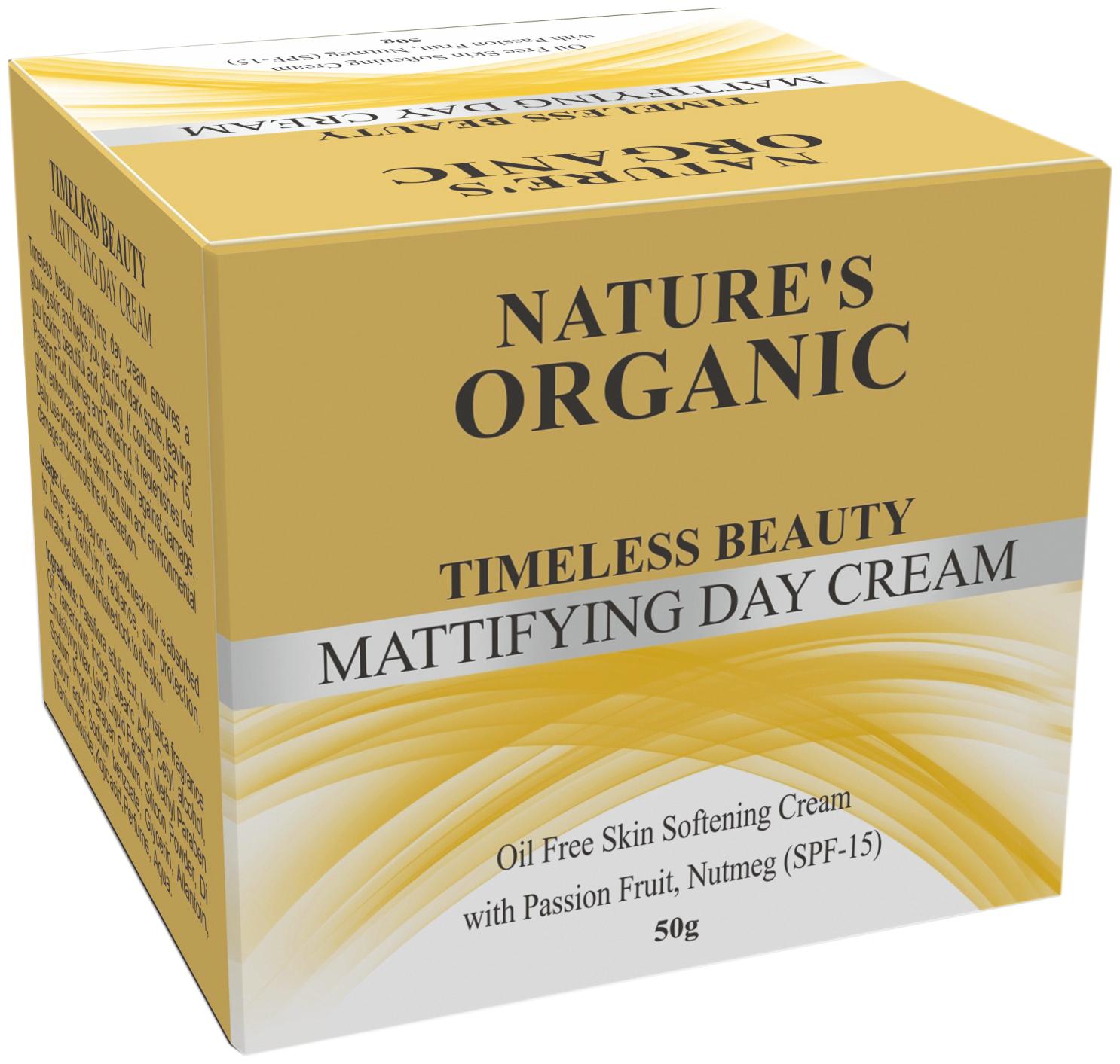 

Nature s Essence Timeless Beauty Mattifying Day Cream 50g
