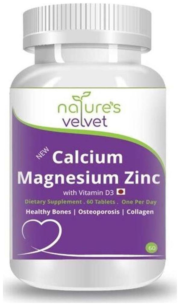 Buy Natures Velvet Lifecare Calcium Magnesium Zinc With Vitamin D3 60 Tablets Online At Low Prices In India Paytmmall Com Buy Natures Velvet Lifecare Calcium Magnesium Zinc With Vitamin D3 60 Tablets Online At Low Prices In India Paytmmall Com