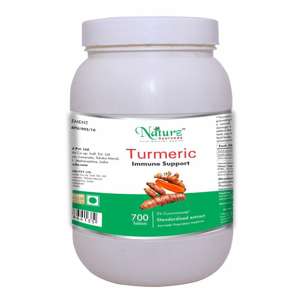 

Naturz Ayurveda Turmeric 700 Tablets