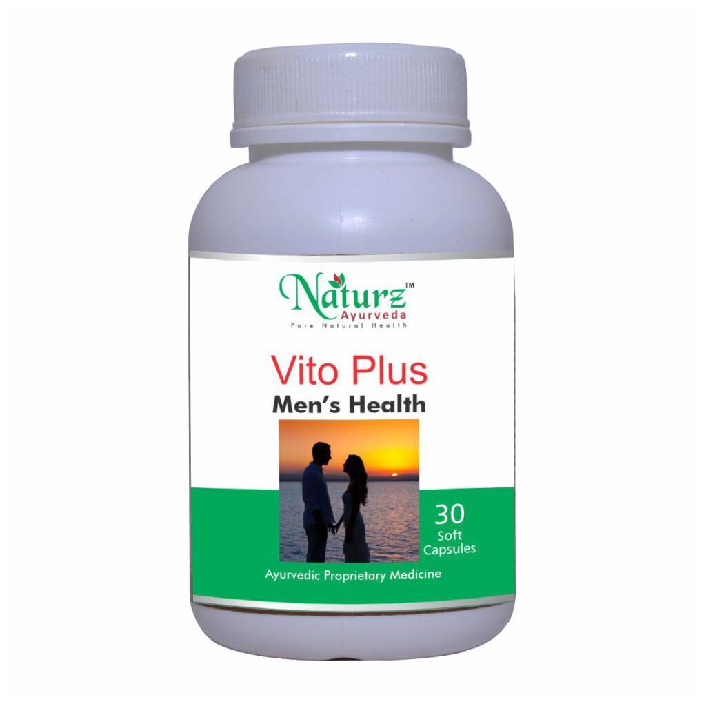 

Naturz Ayurveda Vito Plus 30 Capsules - Men s Health