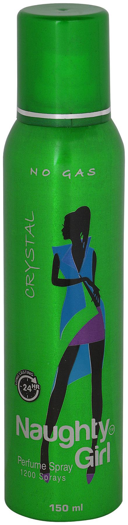 

Naughty Girl CRYSTAL No Gas Perfume Spray for Women 150ml