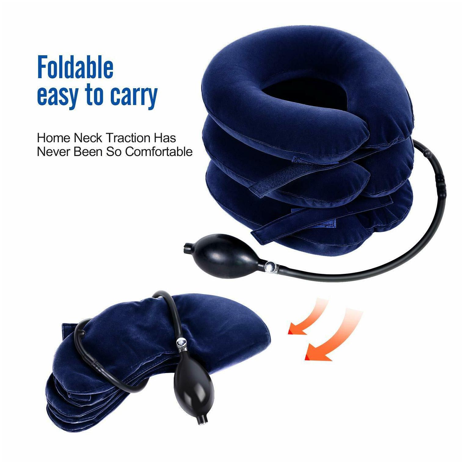 

NECKDOJO - CERVICAL NECK TRACTION DEVICE RELIEF 2 DAY FREE SHIPPING