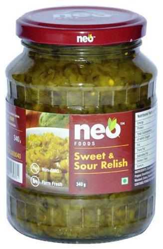 

Neo Sweet Sour Relish 340 g