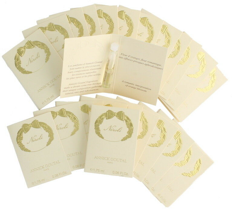 

Neroli by Annick Goutal for Women EDT Perfume Vial 06oz 70 Full 25 pack NEW