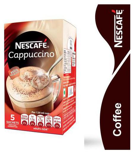 

Nescafe Cappuccino 25 g Each (Pack Of 5)