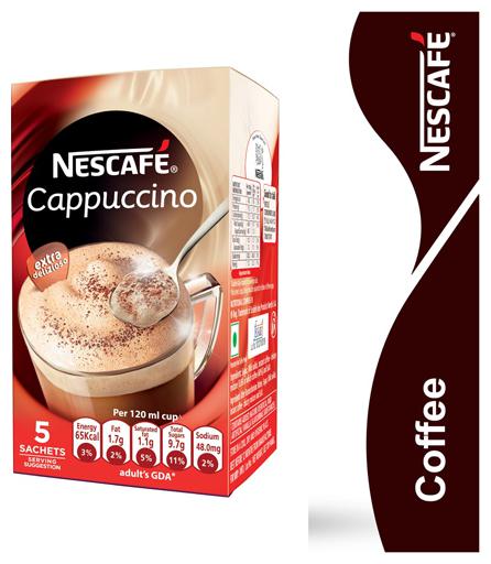 

Nescafe Cappuccino 25 g Each (Pack Of 5)
