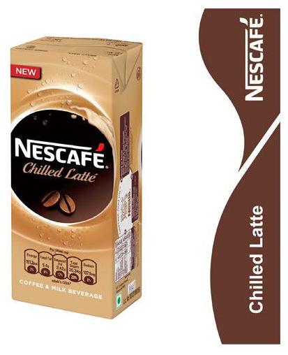 

Nescafe Coffee Milk Beverage Chilled Latte 180 ml