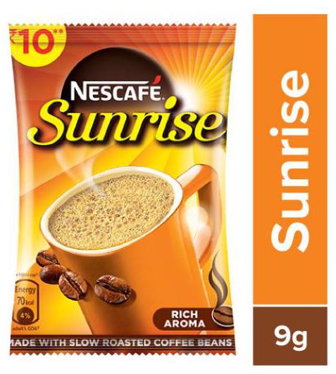

Nescafe Sunrise Coffee 9 g