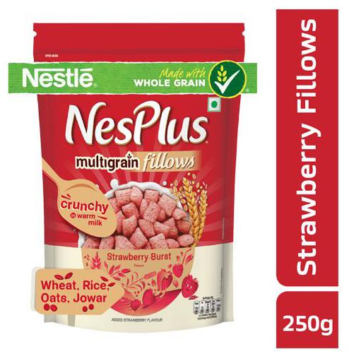 

NesPlus Multigrain Strawberry Fillows 250 g