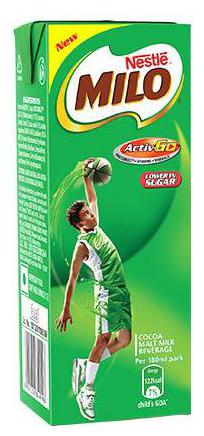 

Nestle Flavoured Milk - Milo 180 ml