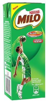 

Nestle Flavoured Milk - Milo 180 ml
