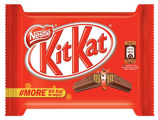 

Nestle Kit Kat - Crisp Wafer Fingers Covered With Chocolate 38 3 g