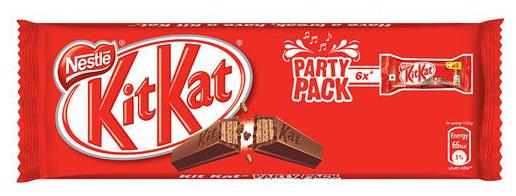 

Nestle Kitkat - Mini Chocolate Covered Wafer Party Pack 12 8 g